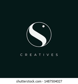 creative letter s icon logo design template.initial S symbol