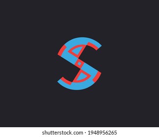 creative letter S logo design vector template