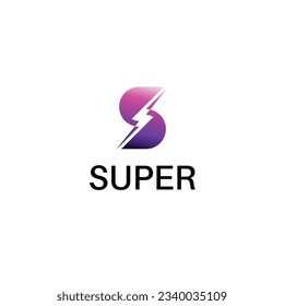Diseño del logotipo de letra creativa S Usable para el logotipo de marca y negocio