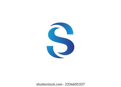 Creative letter S logo icon