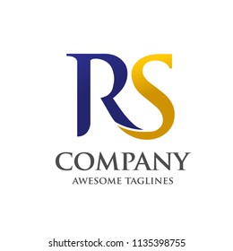 creative Letter S R Logo Design Template Vector Isolated
