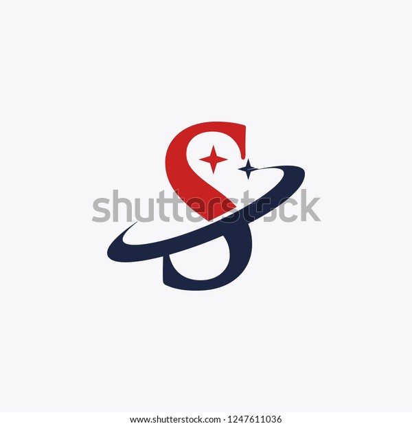 Creative Letter S Star Vector Logo Stock Vector Royalty Free