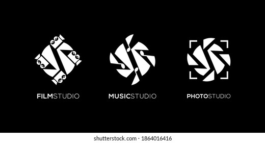 Creative letter S for Studio logo Design. vector based icon template. eps10 format	