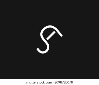 Design-Vektorgrafik-Vorlage für kreativen Buchstaben SA-Logo