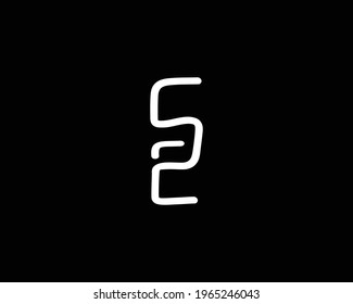 creative letter SE logo design vector template