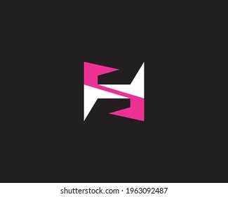 creative letter SH logo design vector template