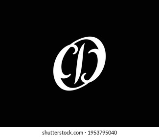 creative letter SI logo design vector template