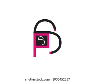 creative letter SP logo design vector template