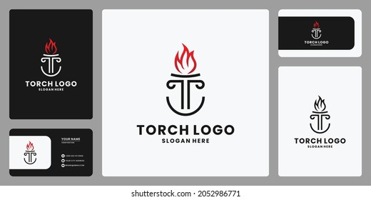 kreativer Brief T mit Taschenlogo-Kombi-Design, Vektorgrafik