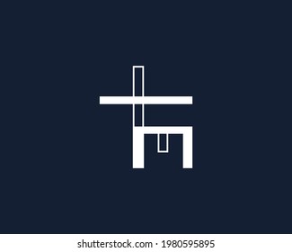 creative letter TM logo design vector template