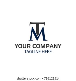 Creative Letter TM Logo design