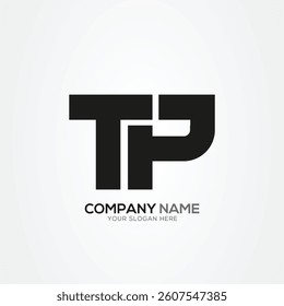 Creative Letter TP PT Monogram Logo Template With Vector Eps