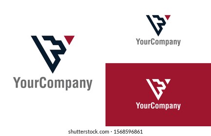 Creative letter V and eagle logo design template. Simple minimalist template graphic illustration. Creative vector emblem, for icon or design concept.