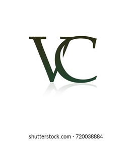 Creative Letter VC element logo Design
