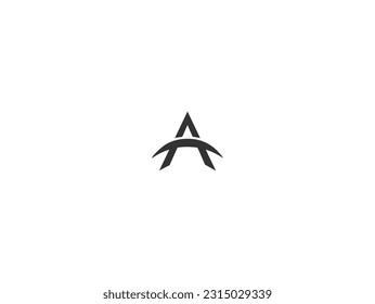 Creative letter a  vector logo design