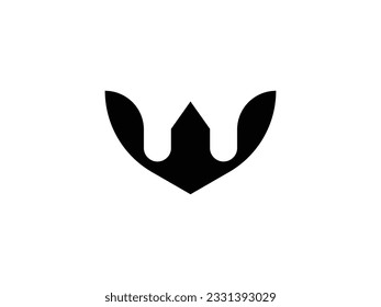 creative letter W logo design