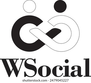 Creative Letter W Logo eps
