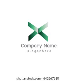 Creative Letter X element logo design