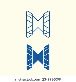 Design für Creative Letter X-Logos