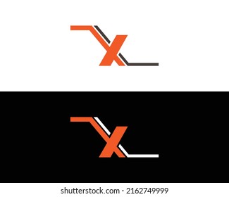 Creative Letter X With on Shopping basket Logo Design. Concept of a Modern Online Shopping.