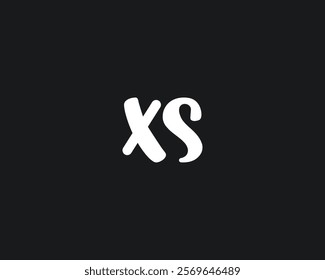 creative letter XS logo design template