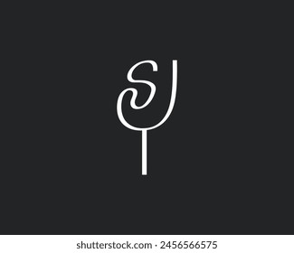 Creative Letter YS Logo Design Vorlage