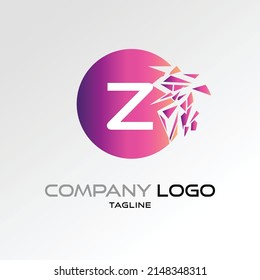Creative Letter Z logo design Vector Logo Illustration Graphic Design Element