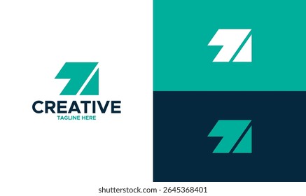 Creative Letter Z Peak modern logo design.