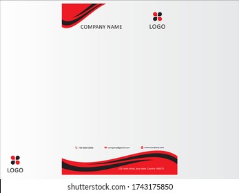 Creative Letterhead Design for Designer