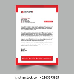 Creative Letterhead Design with Modern Look