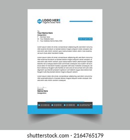 Diseño de membrete creativo con aspecto moderno
