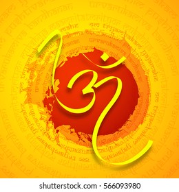 Creative Lettering Design For Hindu festival of Happy Maha Shivaratri.