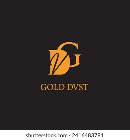 Creative Lettermark Logo Design for Fashion Brand, DGV Logo Design