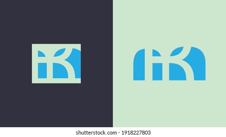 kreative Buchstaben AR Logo-Design Vektorgrafik-Vorlage