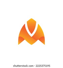 Letras creativas MA, plantilla de vectores de diseño con logotipo AM, diseño con logotipo de MA de letras iniciales, diseño con logotipo de carta AM con tipografía moderna creativa