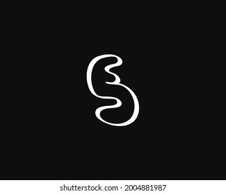 creative letters SE logo design vector template