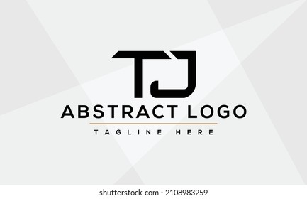 Creative letters TJ Logo Design Vector Template. Initial Letters TJ Logo Design