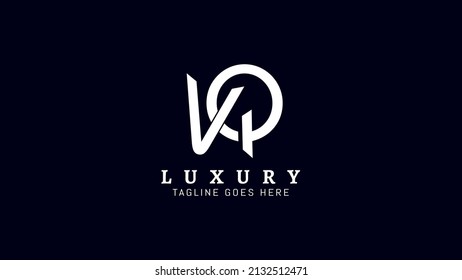Creative Letters V Q monogram logo design, Initial letters V and Q business icon design.