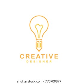 Creative Light Bulb logo