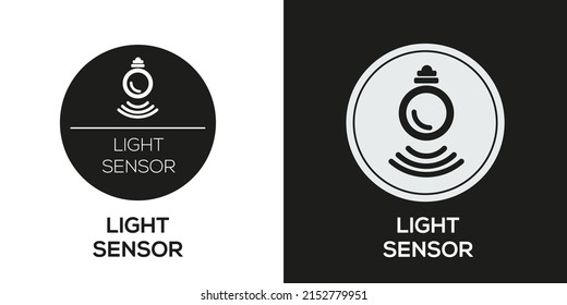 Creative (Light Sensor) Icon, Vector Sign.