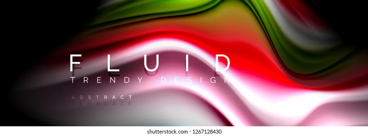 Arte de línea creativa. Fondo de banner vector. Movimiento abstracto. Patrón gráfico moderno. Resumen de los antecedentes comerciales.