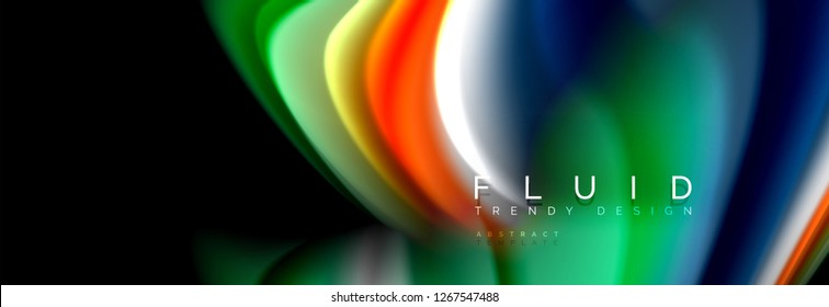 Creative line art. Vector banner background. Abstract motion. Graphic modern pattern. Abstract business background.
