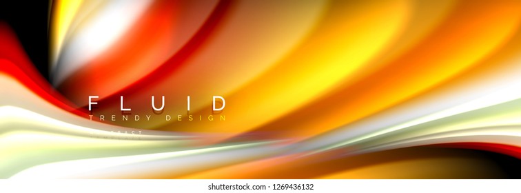 Arte de línea creativa. Fondo de banner vector. Movimiento abstracto. Patrón gráfico moderno. Resumen de los antecedentes comerciales.