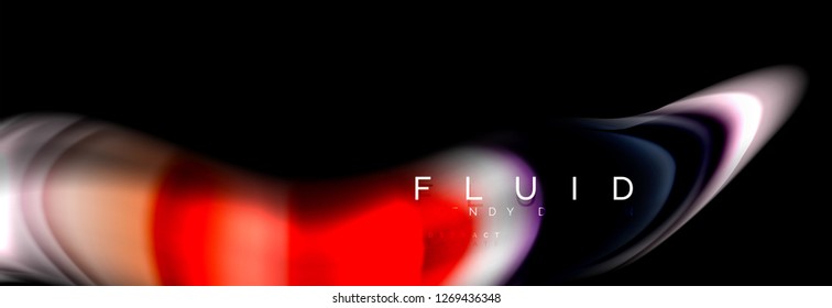 Arte de línea creativa. Fondo de banner vector. Movimiento abstracto. Patrón gráfico moderno. Resumen de los antecedentes comerciales.