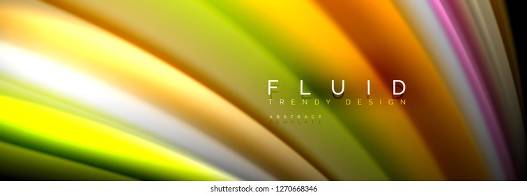 Arte de línea creativa. Fondo de banner vector. Movimiento abstracto. Patrón gráfico moderno. Resumen de los antecedentes comerciales.