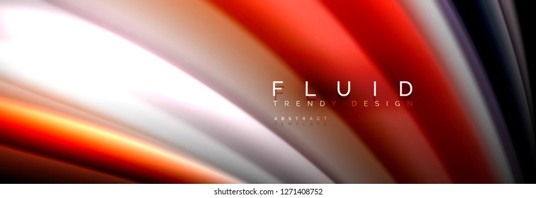 Creative line art. Vector banner background. Abstract motion. Graphic modern pattern. Abstract business background.