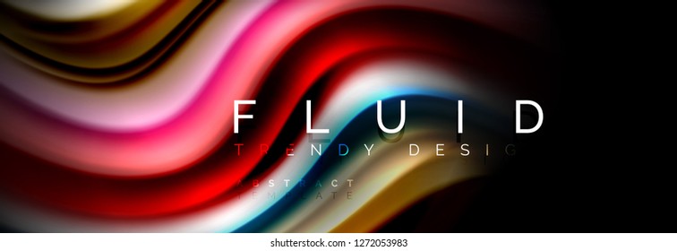 Arte de línea creativa. Fondo de banner vector. Movimiento abstracto. Patrón gráfico moderno. Resumen de los antecedentes comerciales.