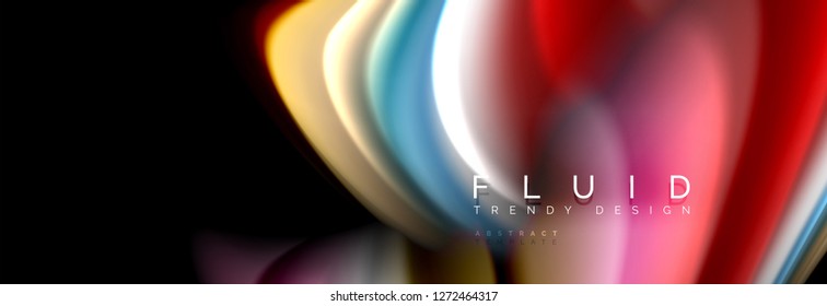 Creative line art. Vector banner background. Abstract motion. Graphic modern pattern. Abstract business background.