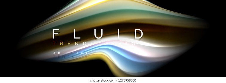 Arte de línea creativa. Fondo de banner vector. Movimiento abstracto. Patrón gráfico moderno. Resumen de los antecedentes comerciales.