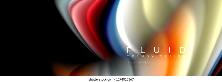 Creative line art. Vector banner background. Abstract motion. Graphic modern pattern. Abstract business background.